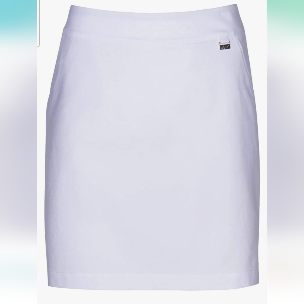Greg Norman Women's Woven Pull On Golf Skort, GN Collections